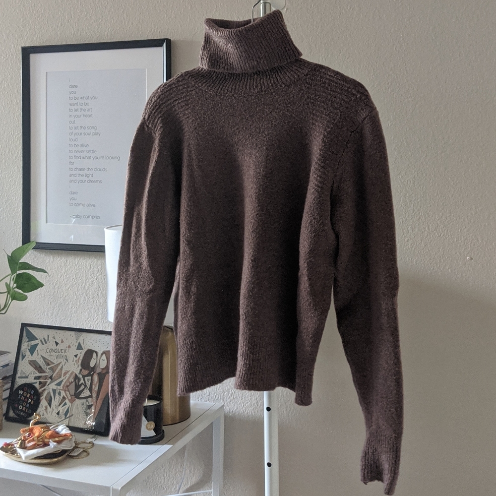 Mauve Turtleneck